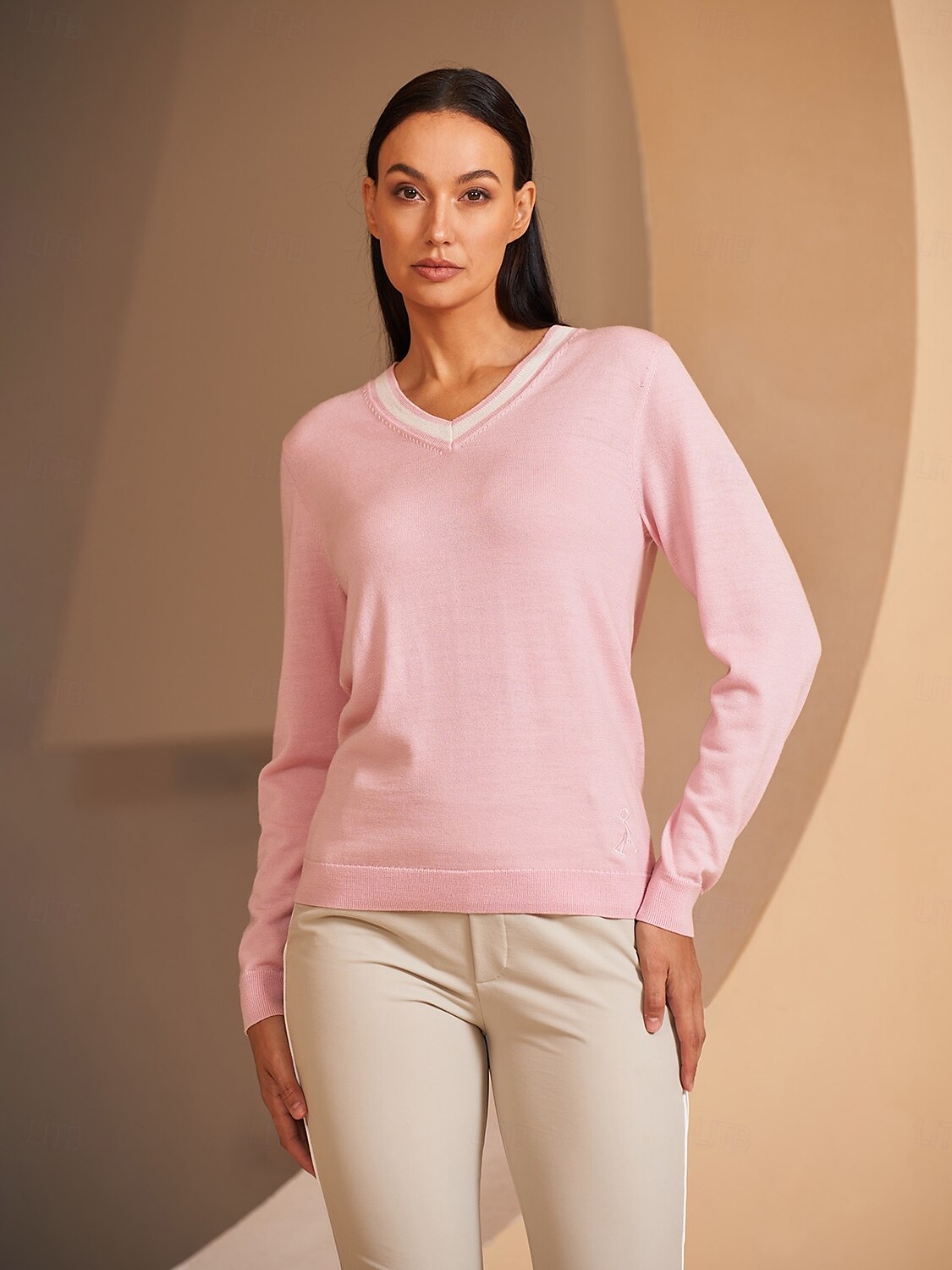 More Than Basic Merino Wool V Neck Sweater