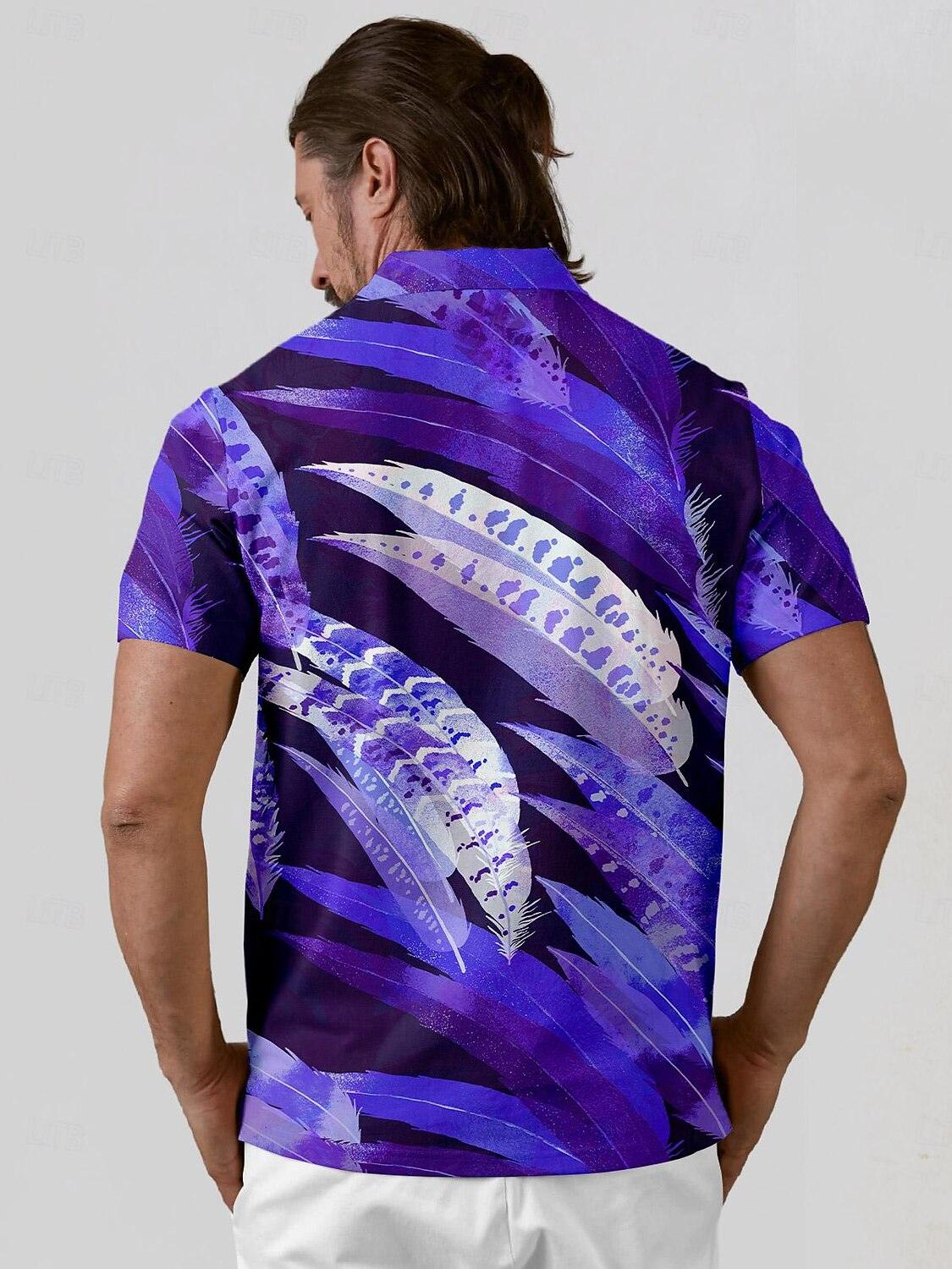 Wildlife Party Men's Polo Top UPF50+