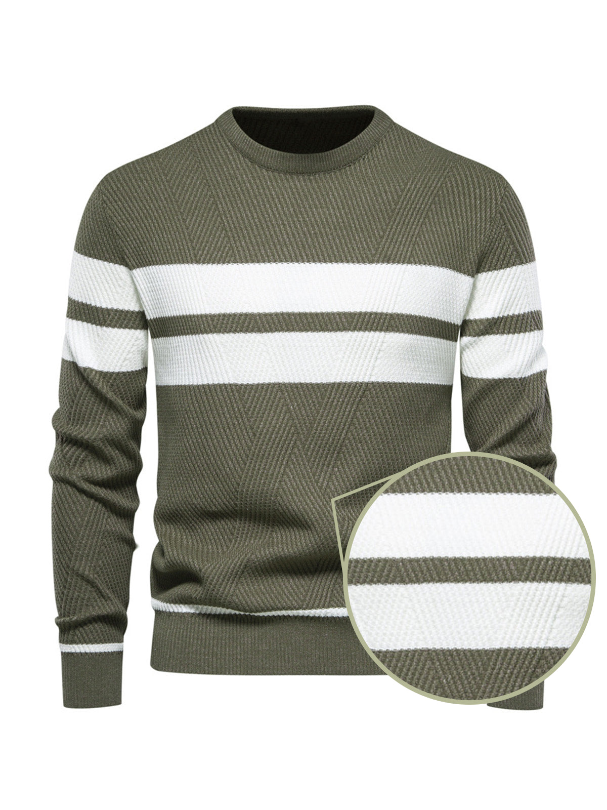 More Than Basic Men's Golf Crewneck Sweater