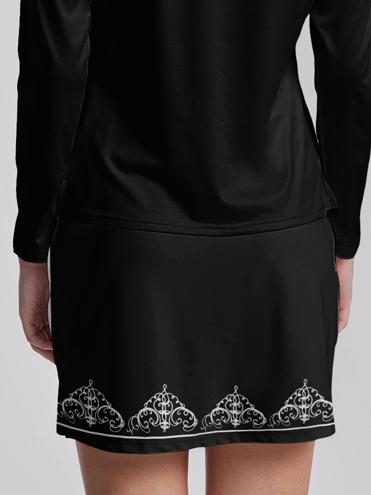 Bold Baroque 16 Inch High Waist Skort UPF50+